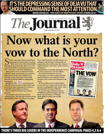 Journal front page