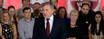 Gordon Brown Scotland speech