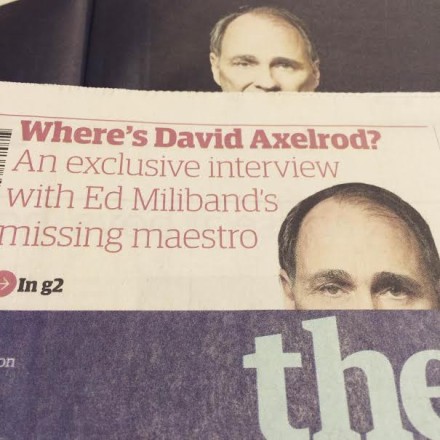 David Axelrod in Guardian