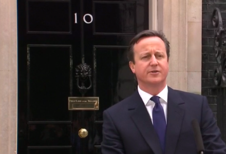 David Cameron Downing St Number 10