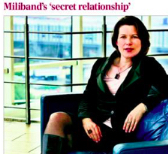 Telegraph Miliband Love Life