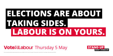 Labour election poster