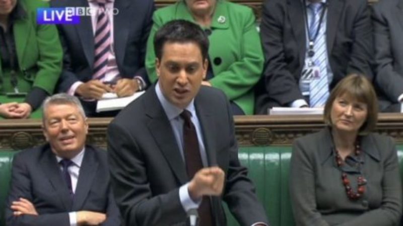 Ed Miliband PMQs