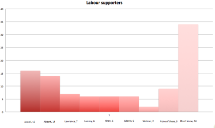 Standard London Mayor poll Labour voters