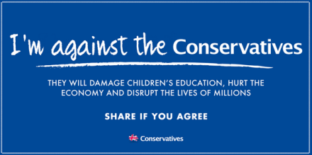 against the conservatives