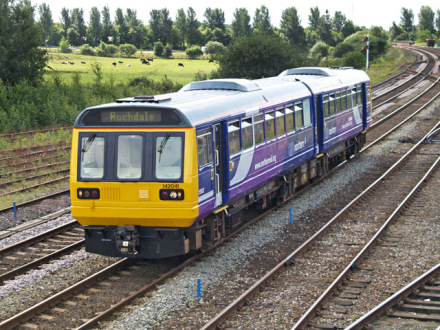 Northern Rail train railways