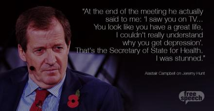 Alastair Campbell Jeremy Hunt