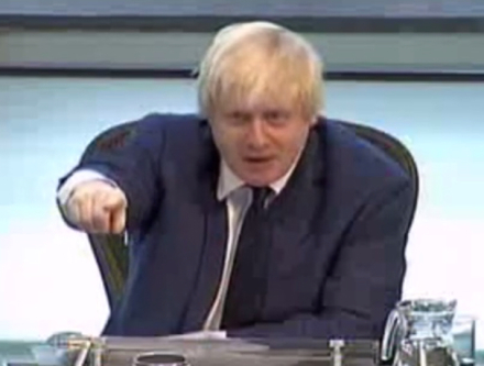 Boris pointing