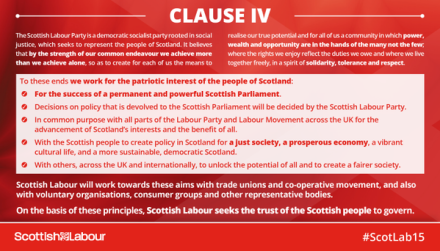 Scottish Labour Clause IV