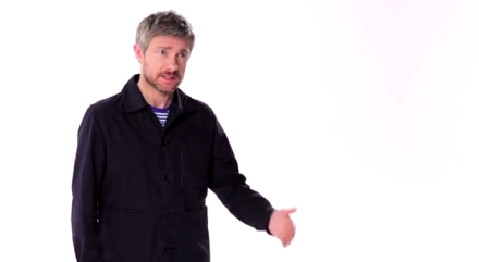 Martin Freeman election broadcast