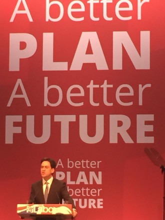 Ed Miliband manifesto launch