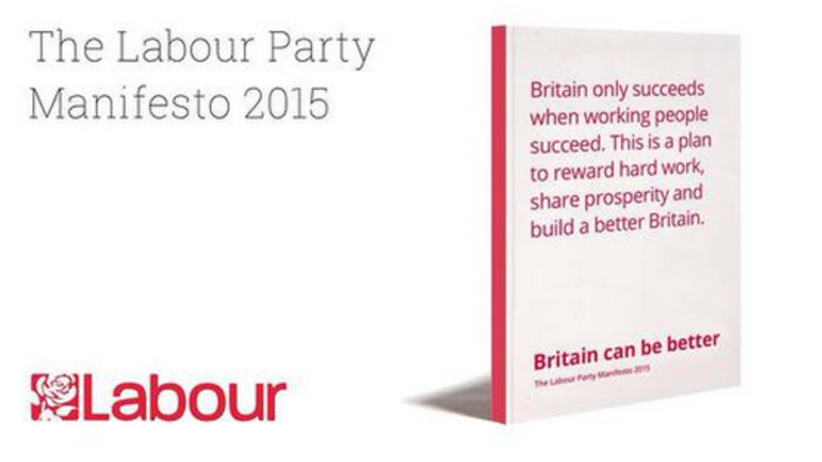 The Front Page Of Labour's Manifesto - LabourList