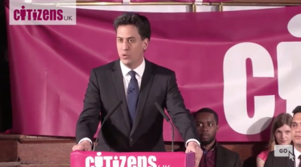 Ed Miliband Citizens UK