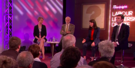 Labour leadership candidates debate