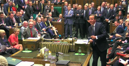 David Cameron PMQs