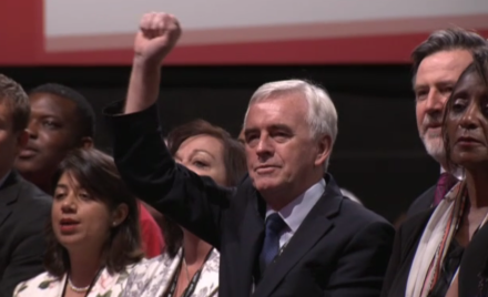 John McDonnell red flag