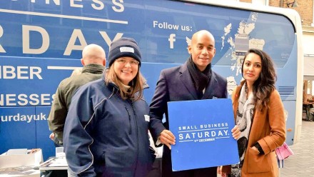 Chuka Umunna Small Business Saturda