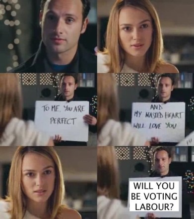 Labour Christmas Love Actually