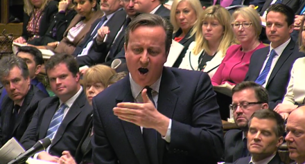 David Cameron PMQs