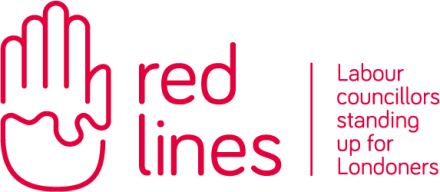 red lines