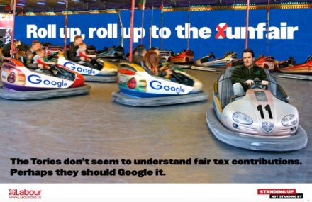 Tax fair Labour Advert