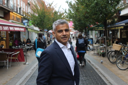 Sadiq Khan headshot