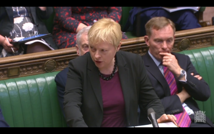 Angela Eagle Steel debate