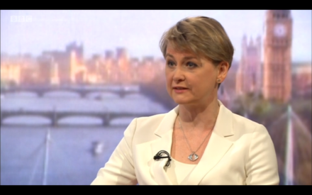 Yvette Cooper - Marr Screenshot