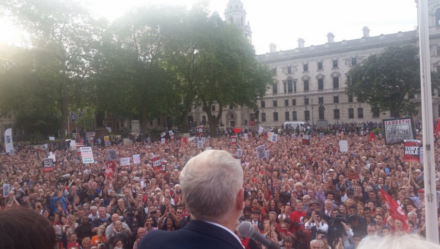 Corbyn rally