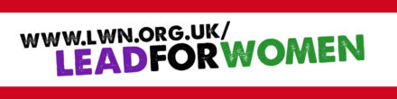 Labour Women's Network lead for women banner