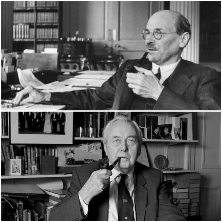 Clement Attlee and Harold Wilson composite