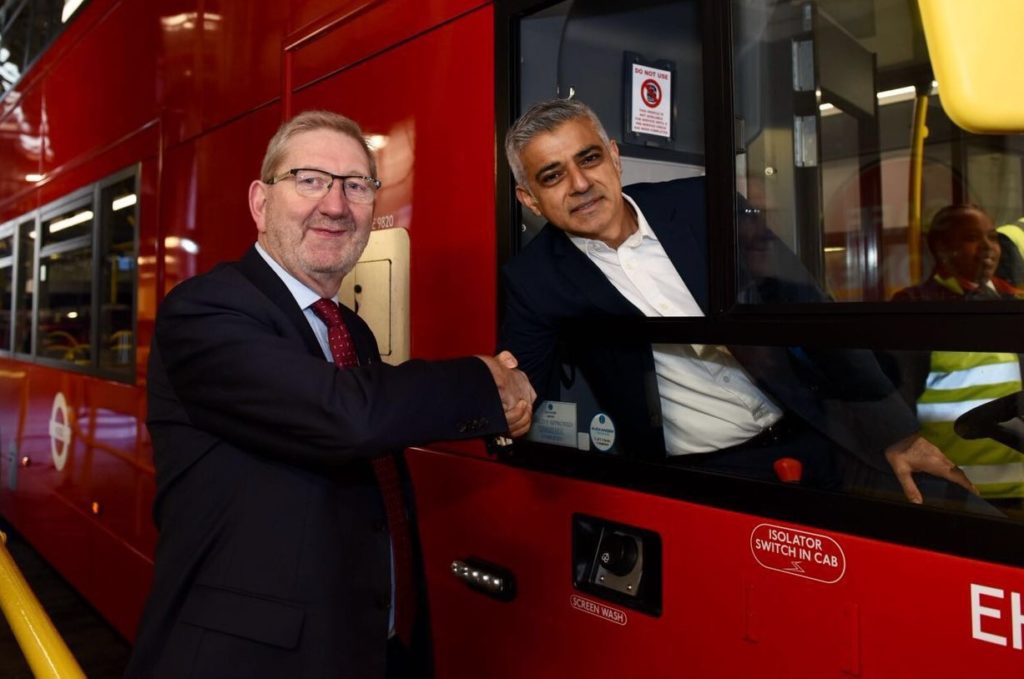 Sadiq Loder Driver Sadiq Khan: Bus driver pay deal shows Labour and trade unions working ...