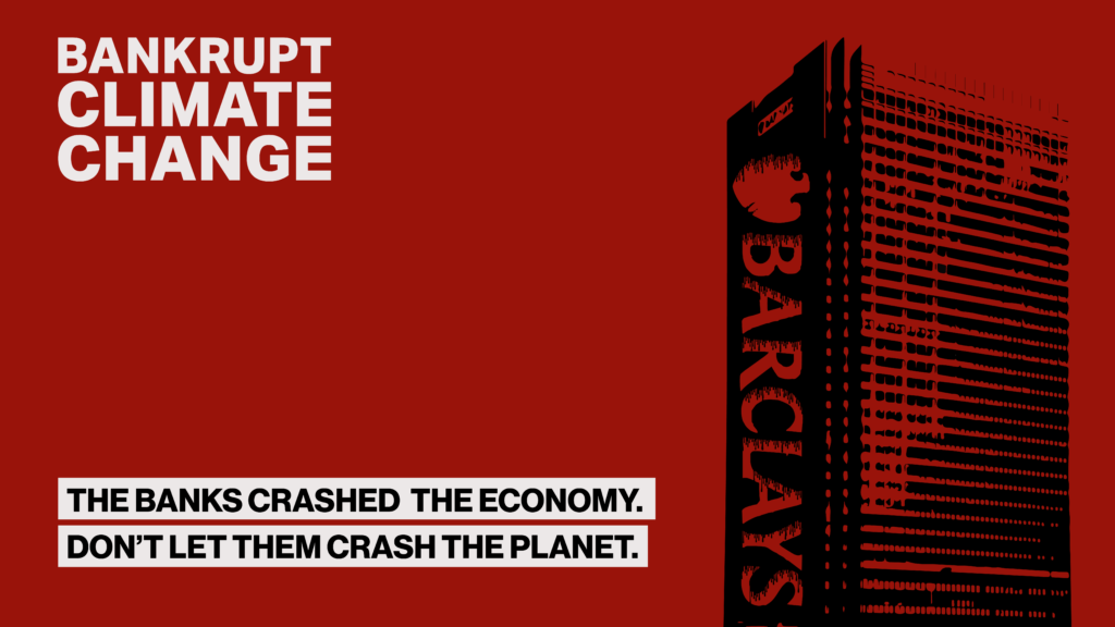 The banks crashed the economy. We must stop them crashing the