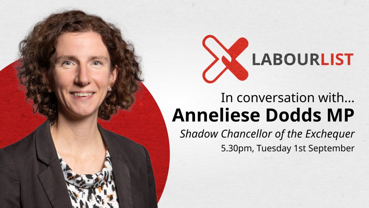 WATCH In Conversation With Anneliese Dodds MP LabourList   AD Event 1200x675 