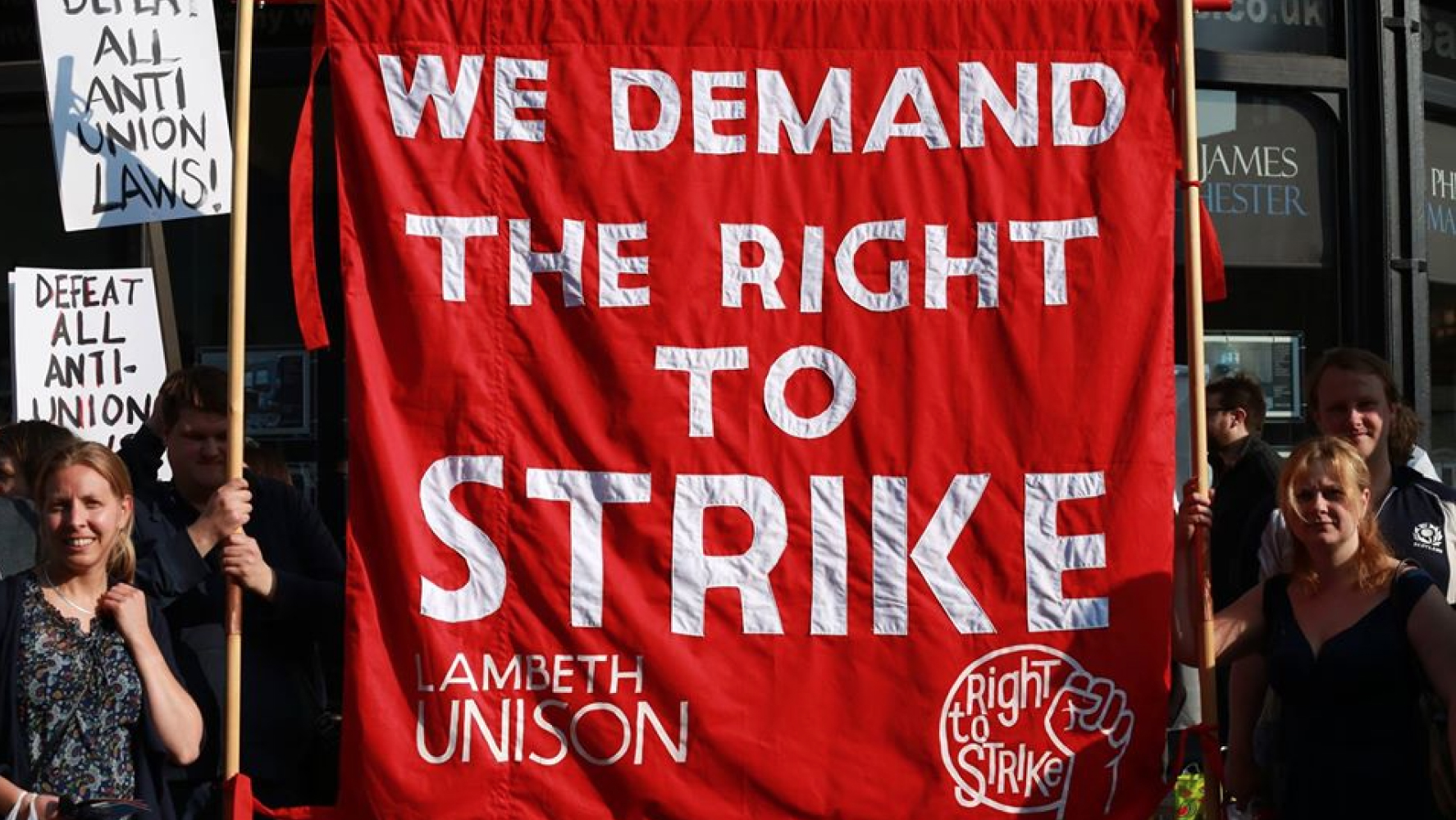 Free our trade unions, say Labour MPs, union leaders and