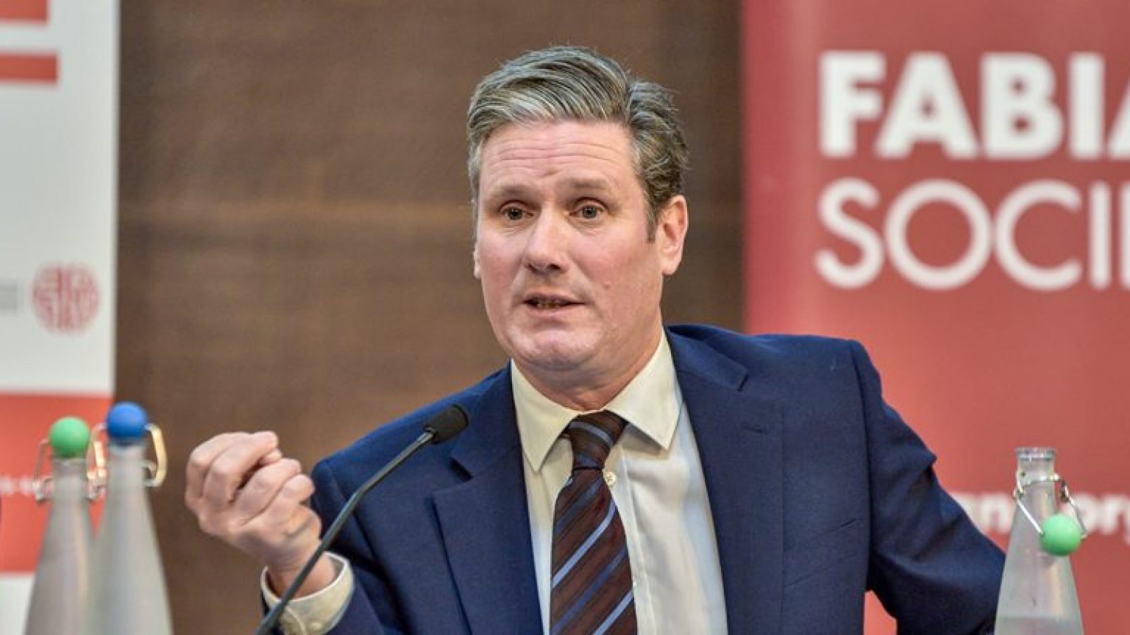 "We need to learn to live with Covid," Keir Starmer tells Fabian