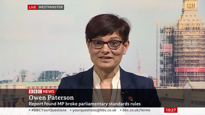 Watch Labour Slams Tory Bid To Scrap Independent Process Of Mp Scrutiny Labourlist 