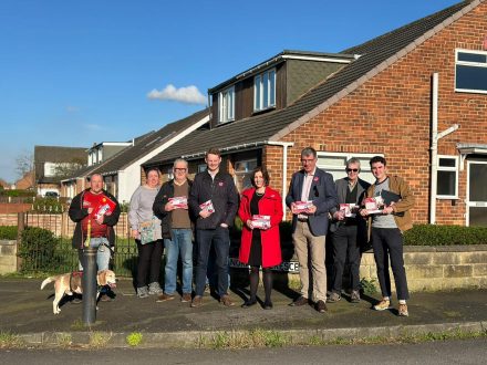 Chris McEwan canvassing