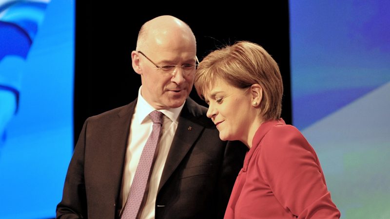 John Swinney and Nicola Sturgeon on 2015. Photo: Altopix / Shutterstock.com