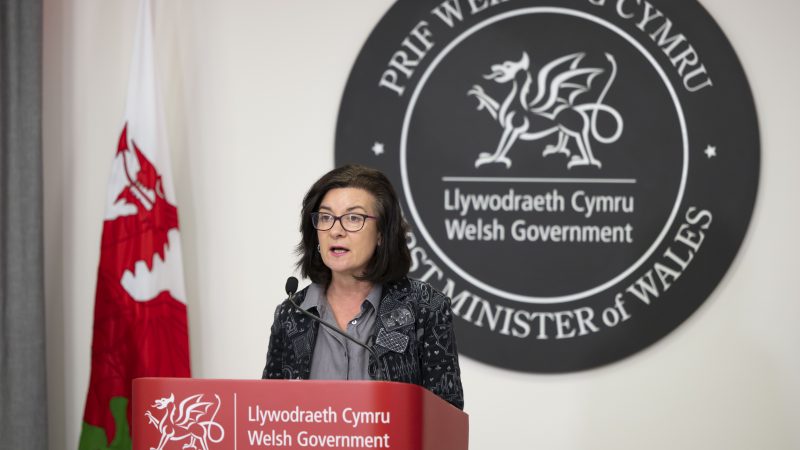 Welsh Labour politician Eluned Morgan, Cabinet Secretary for Health, Social Care and Welsh Language in the Welsh Government.