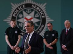 Keir Starmer visits police in Northern Ireland. Photo: UK Government