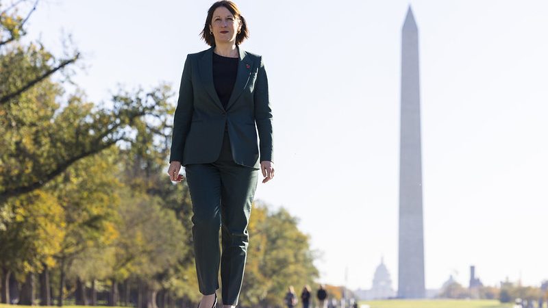 Ahead of the 2024 Budget, the Chancellor Rachel Reeves attends the IMF Annuals in Washington. Photo: Kirsty O'Connor / Treasury via Flickr