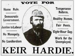 Keir Hardie’s 1888 by-election leaflet