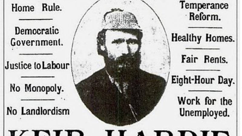 Keir Hardie’s 1888 by-election leaflet