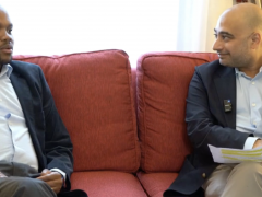 Dr Mbongiseni Buthelezi and Muddassar Ahmed