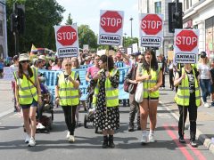 London, UK - 17th August 2024: National Animal Rights March