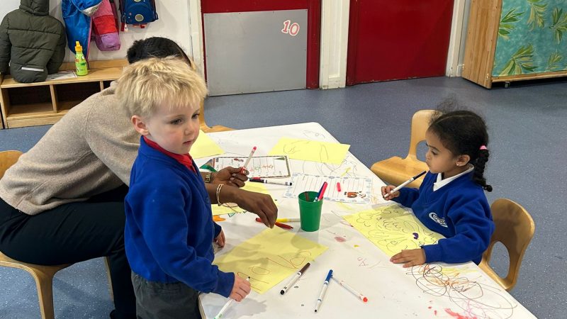 Children at Jubilee Children's Centre, Lambeth