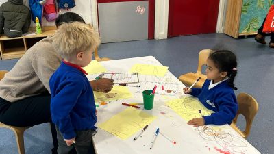 Children at Jubilee Children's Centre, Lambeth