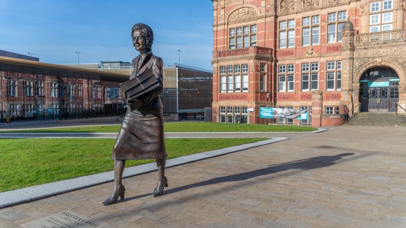 Statue of Barbara Castle