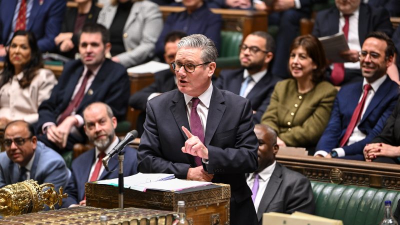 Starmer at Prime Minister's Questions